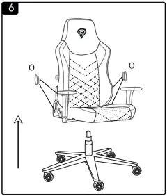 GENESIS Nitro 890 G2 Gaming Chair A6