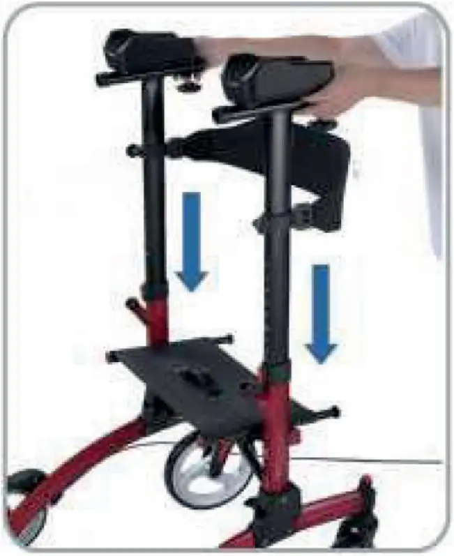GIMA HCT-9291D Upright Walker - assembly 4