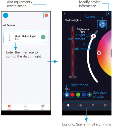 GLPE J-and-EL-Music-BAR-RGB-IP21-TUYA-App-fig-6