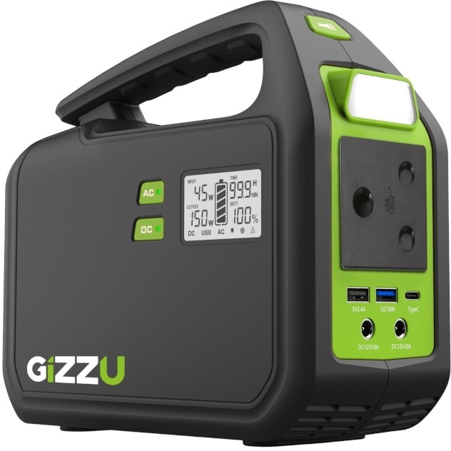 GiZZU GPS150 155Wh Portable Power Station