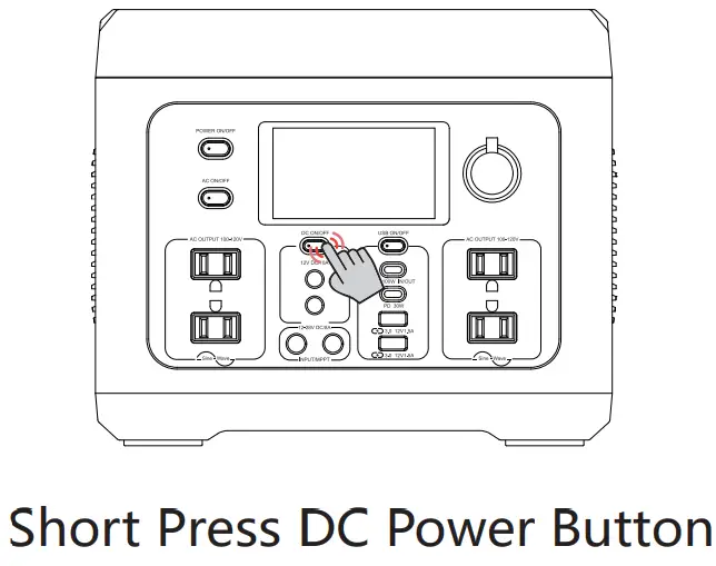 GREEN POWER PS700 Portable Power Station - DC Power