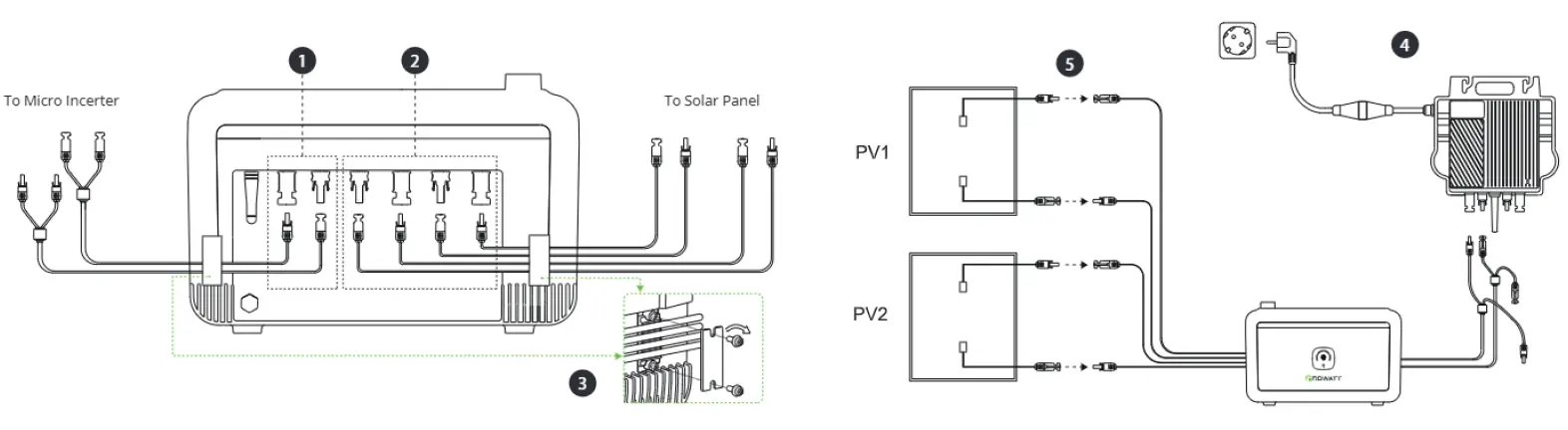 GROWATT Noah2000 Balcony Solar Storage 4