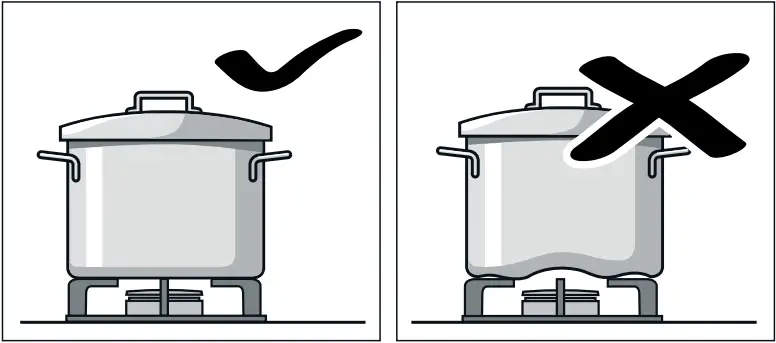 Gaggenau VG491215AU - Precautions for use 2