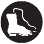 GardenTEK GT38E Folding Garden Trolley - Foot Protection
