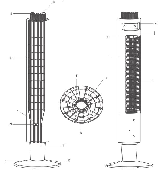 Govee-Life-H7100-42-Inch-Smart-Tower-Fan-fig-1