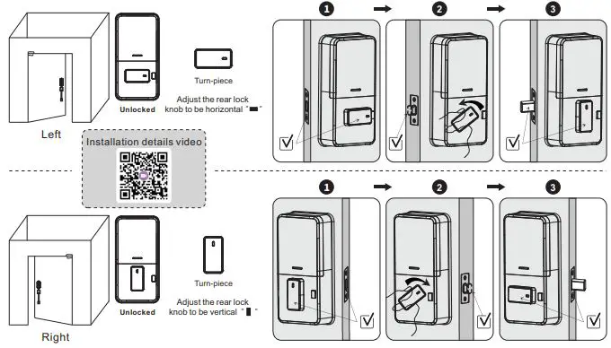 Guarder G10 PRO Fingerprint Front Door Lock Set with Deadbolt-fig-14