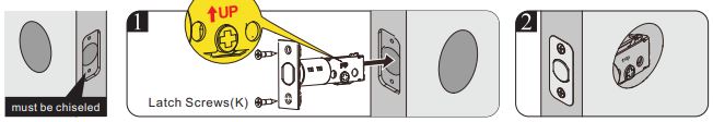 Guarder G10 PRO Fingerprint Front Door Lock Set with Deadbolt-fig-9