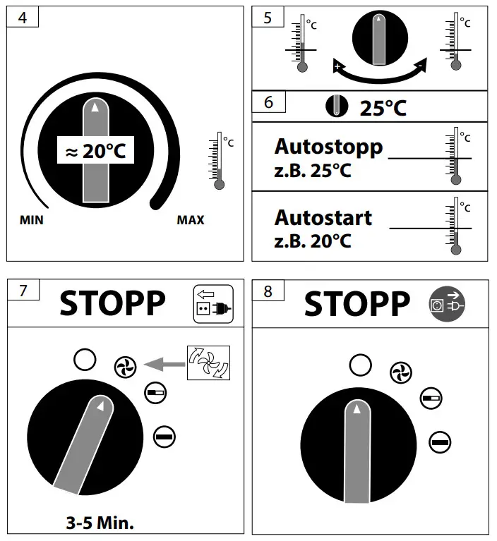 Gude GEH 2000 P Fan Heater - icon 6