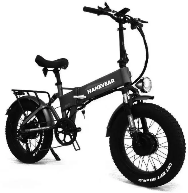 HANEVEAR-H100-MAX-20-Inch-Fat-Tire-Electric-Bike-fig-1