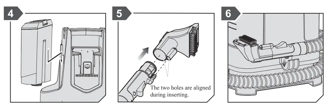 HAUSHOF HH22064A Spot Carpet Cleaner Machine - preparation1
