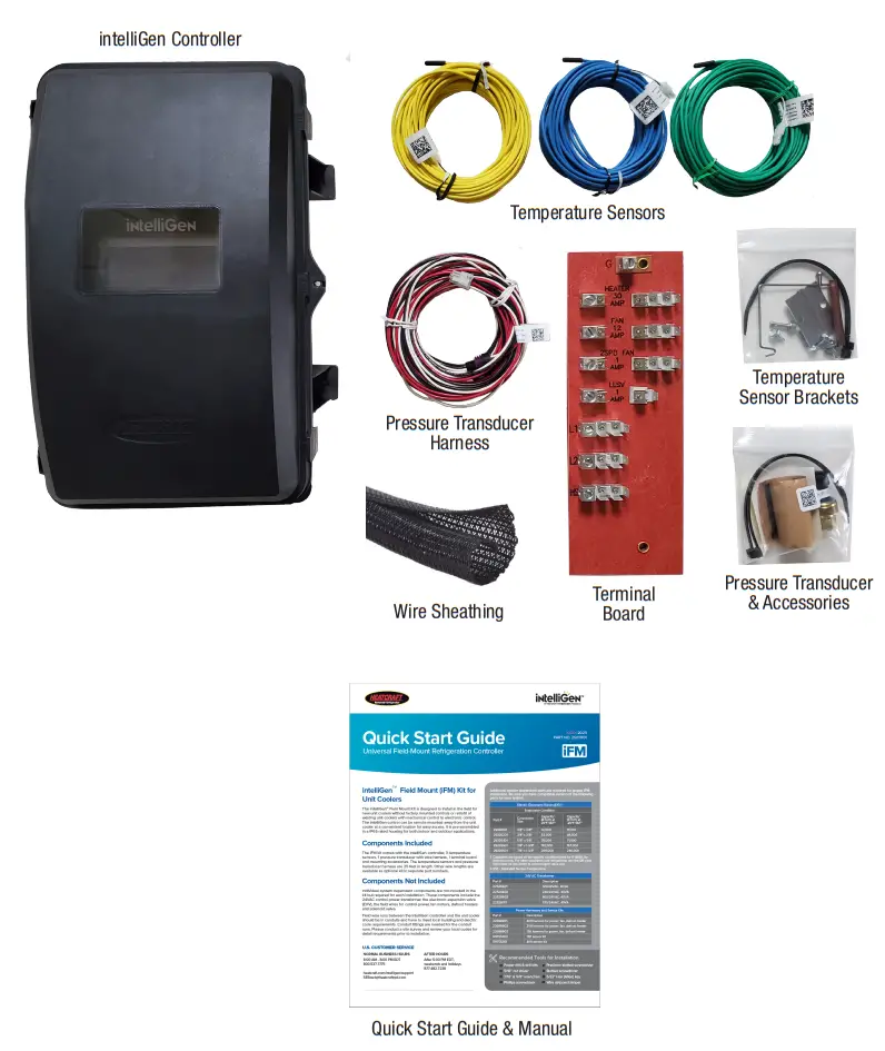 HEATCRAFT H IM iFM Intelligen Field Mount Kit - Components