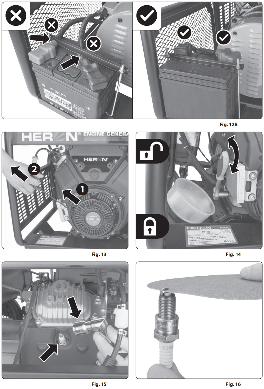 HERON 8896431 Gasoline Generator - Figure 5