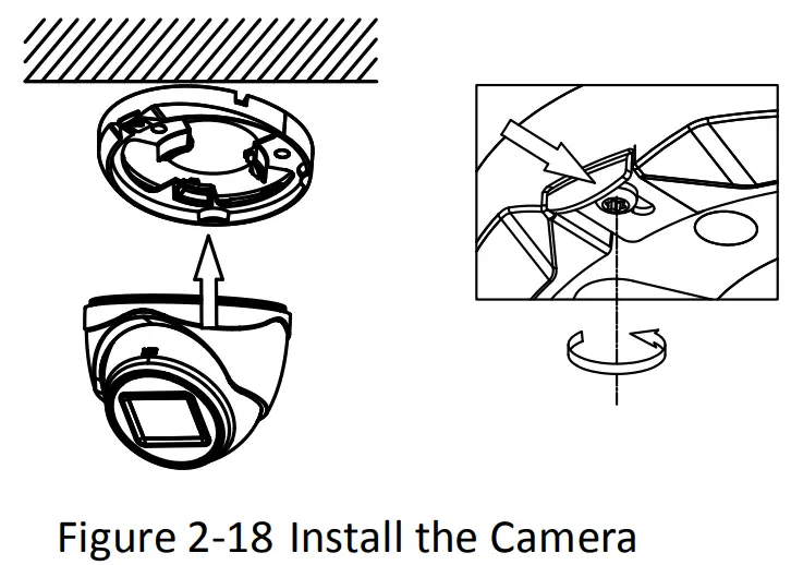 HIKVISION DS-2CE19H0T-AIT3ZF(C) Varifocal Dome and Turret and Bullet Camera - clip plate