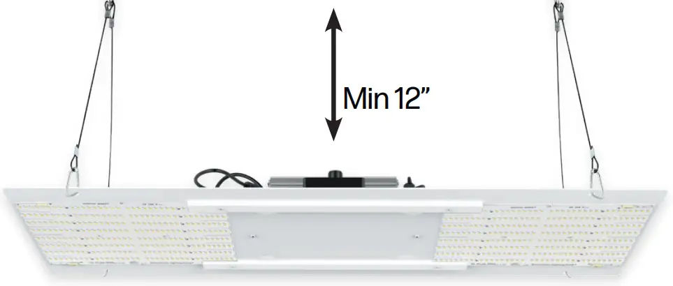 HLG 250 VEG Pro LED Grow Light - DAMP LOCATIONS