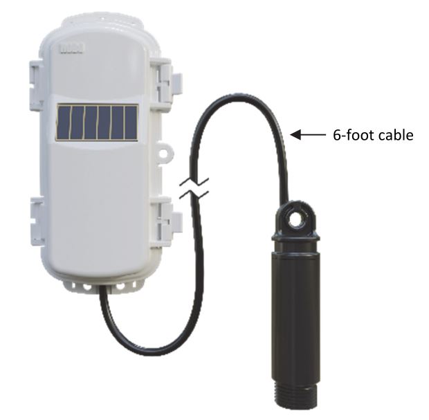 HOBO RXW Water Level Sensor Interface - Deploying the Water Level Sensor