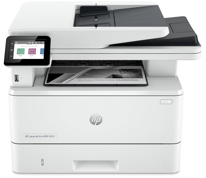 HP LaserJet Pro 4101fdn Printer with Fax-product