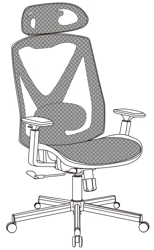 HUANUO HNOC1 Office Chair Ergonomic Desk Chair