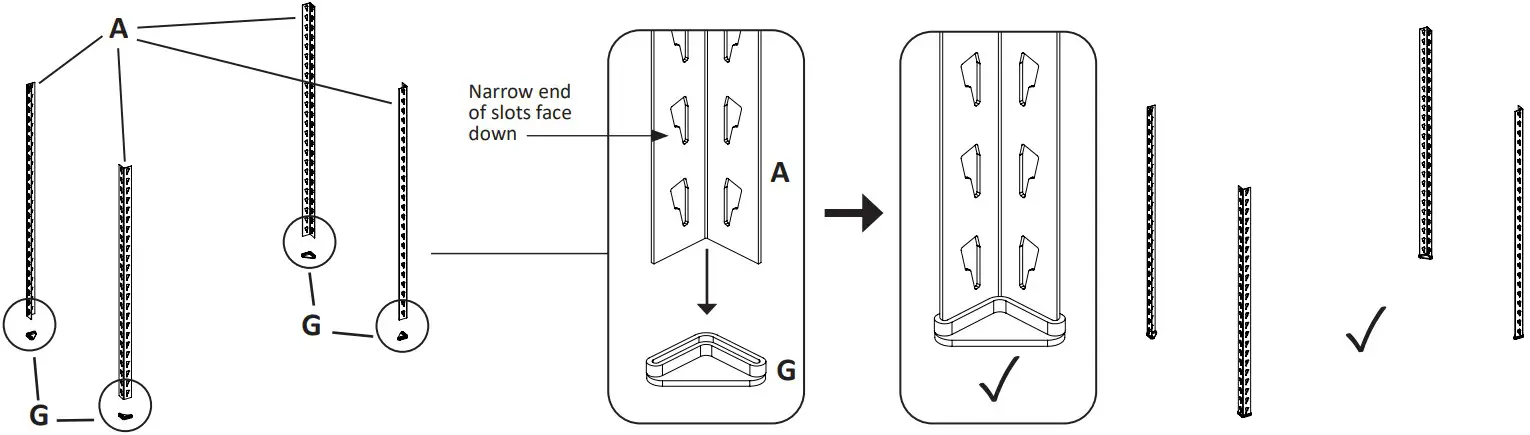 HUSKY N2R361872W4B Heavy Duty Boltless Steel Garage Storage Shelving Unit - fig 6