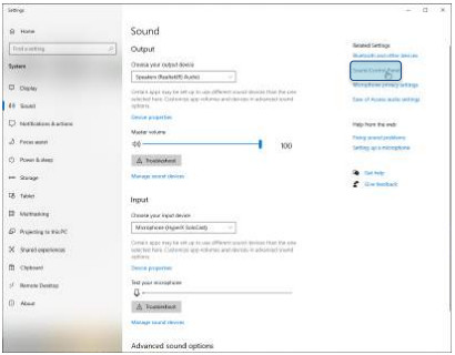 HYPERX HMIS1X XX BK G USB Microphone - Sound Control Panel
