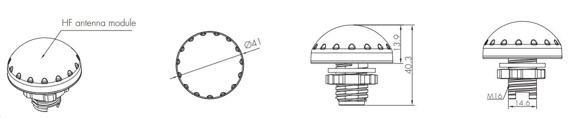 PIR & microwave sensor heads
