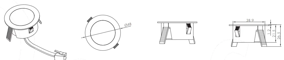 PIR & microwave sensor heads