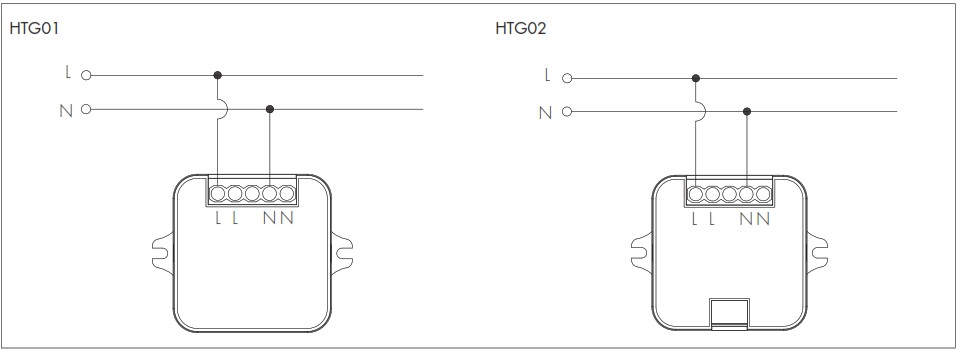 HYTRONIK HTG01 5 0 Real Time Keeper and Repeater Module - Wiring Diagram 1