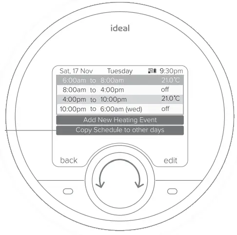 Halo Lite RF Ideal RF Electronic 7 Day Programmable Room - Plus Hours 5