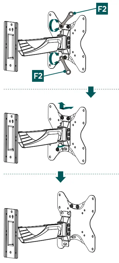 Hama 00220826 TV Wall Bracket - preparation