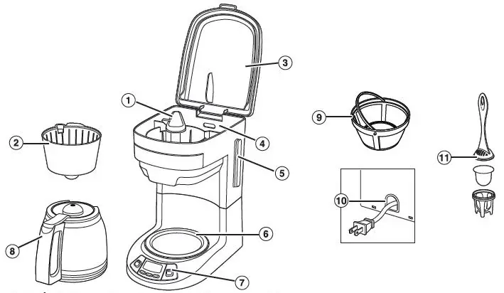 Hamilton Beach 46293 Programmable Drip Coffee Maker-FIG- (3)