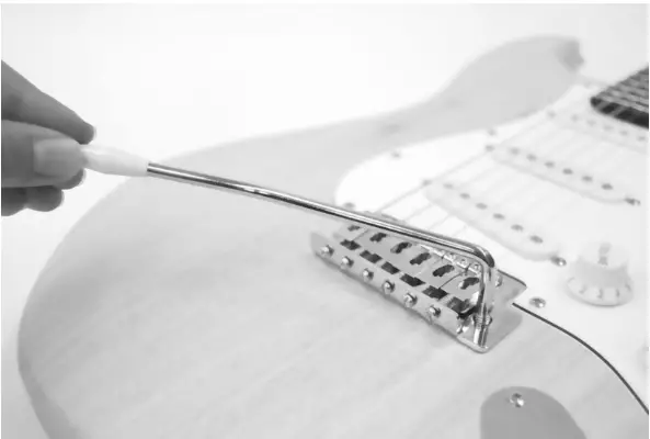 Harley Benton ST-LH ST-Style Electric Guitar Kit - whammy bar