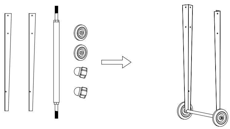 Highpro B0BKPG8TC3 Raised Garden Bed - Step1