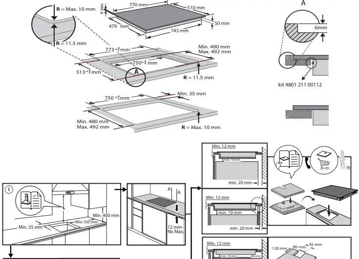 Hotpoint TS 6477C CPNE Induction Hob-fig1