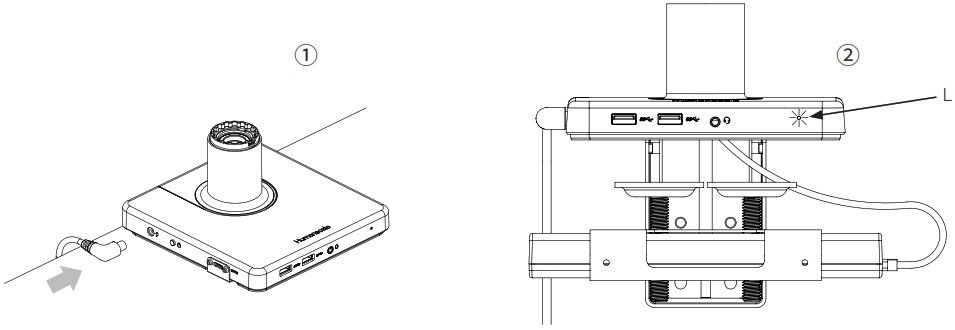Humanscale GT NPD AI 4883 001 R01 M Connect 2 USB C and Monitor Docking Station - Monitor Arm 6