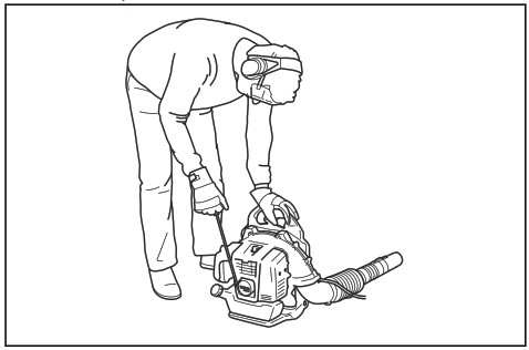 Husqvarna 578BTF Backpack Blower - Operation 5