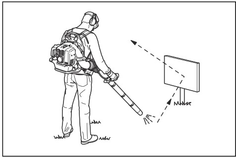 Husqvarna 578BTF Backpack Blower - Safety instructions for operation 1