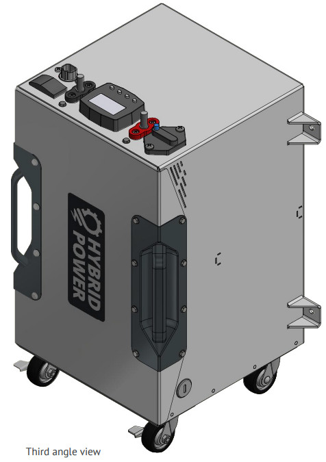 Hybrid PT5 Power Tower Battery 5 - General Dimensions