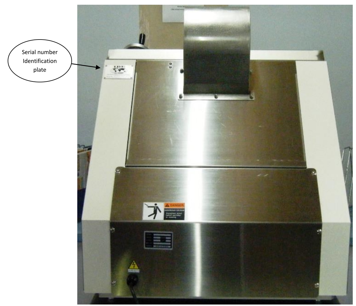 IBE PS500 Table Top Pizza Sheeter - Figure 1.1