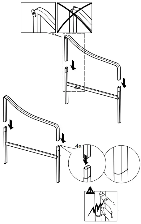 IKEA 111631 GRUVAN 2 Seat Sofa - Fig 5