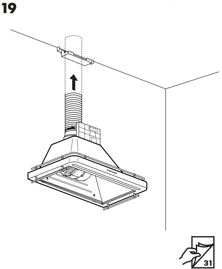 IKEA 205.217.06 FÖLJANDE Wall Mounted Cooker Hood - fig 19