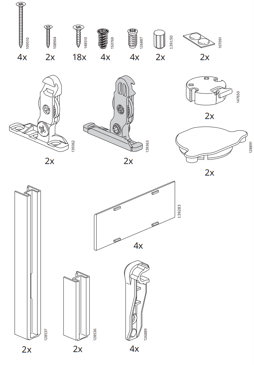 IKEA 504.170.39 MAXIMERA Base Cabinet and Pull-Out Accessories - Figure 2