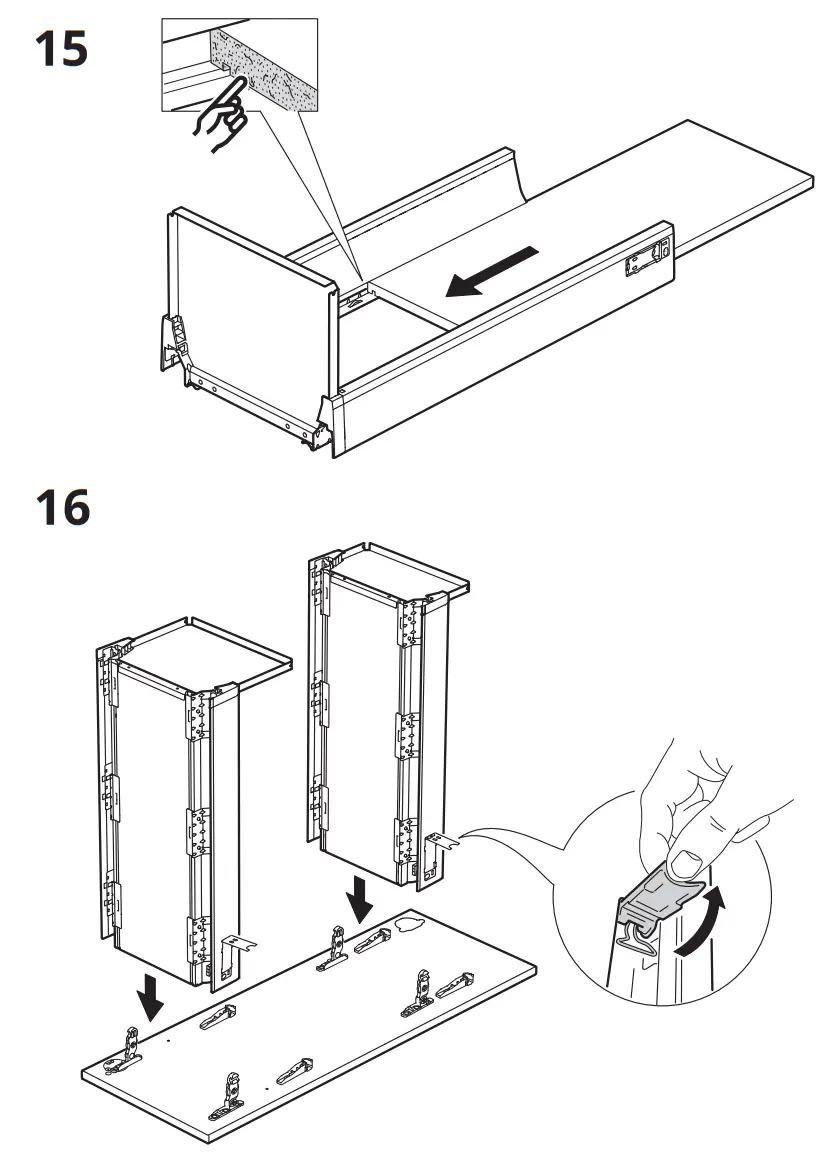 IKEA 504.170.39 MAXIMERA Base Cabinet and Pull-Out Accessories - Figure 21