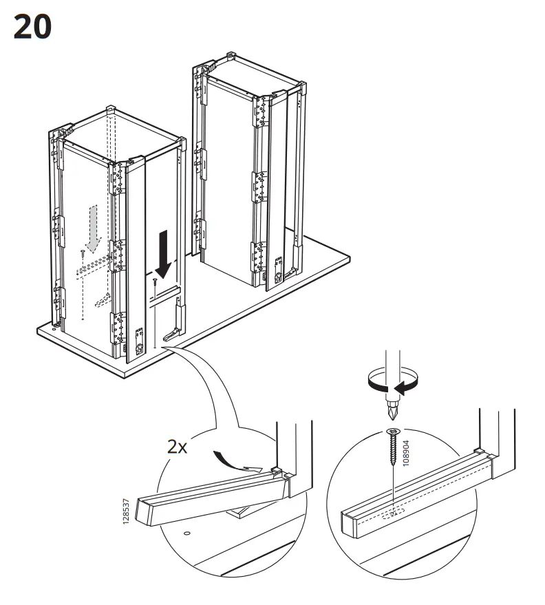 IKEA 504.170.39 MAXIMERA Base Cabinet and Pull-Out Accessories - Figure 24