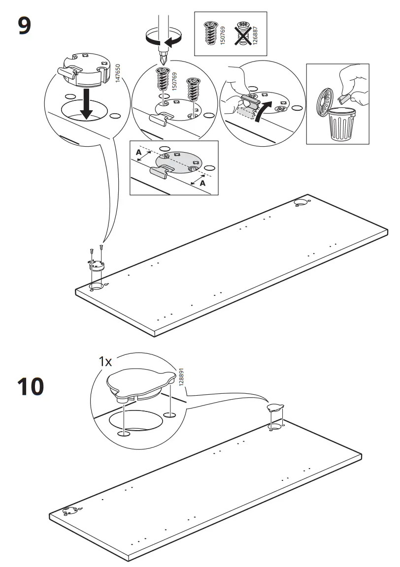 IKEA 504.170.39 MAXIMERA Base Cabinet and Pull-Out Accessories - Figure 9