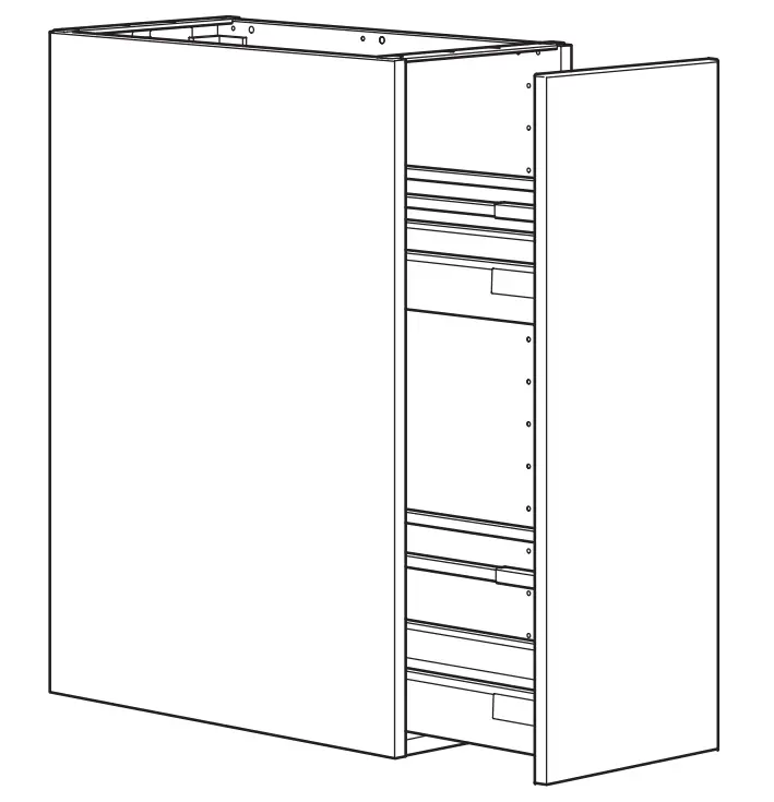 IKEA 504.170.39 MAXIMERA Base Cabinet and Pull-Out Accessories