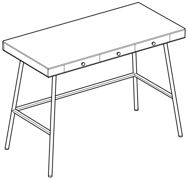 IKEA 902.782.77 LILLÅSEN Desk