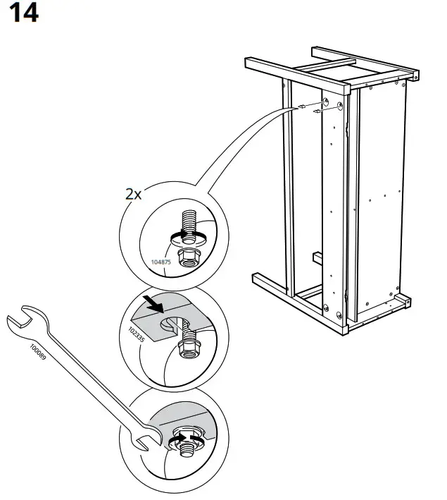 IKEA AA 1987997 4 HEMNES Work Desk - overview 11
