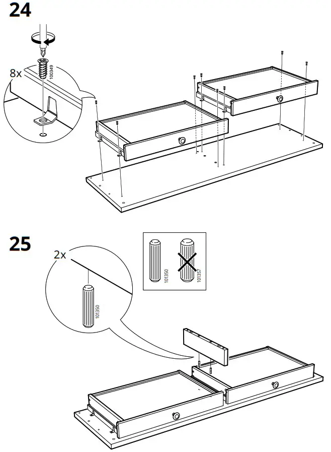 IKEA AA 1987997 4 HEMNES Work Desk - overview 17