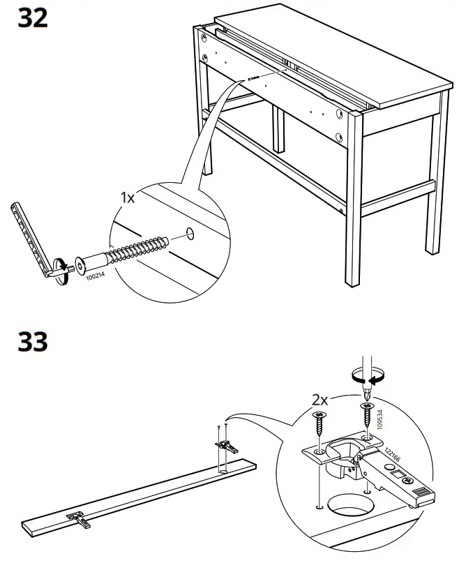 IKEA AA 1987997 4 HEMNES Work Desk - overview 21