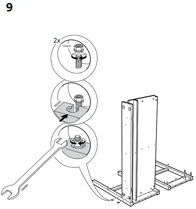 IKEA AA 1987997 4 HEMNES Work Desk - overview 8