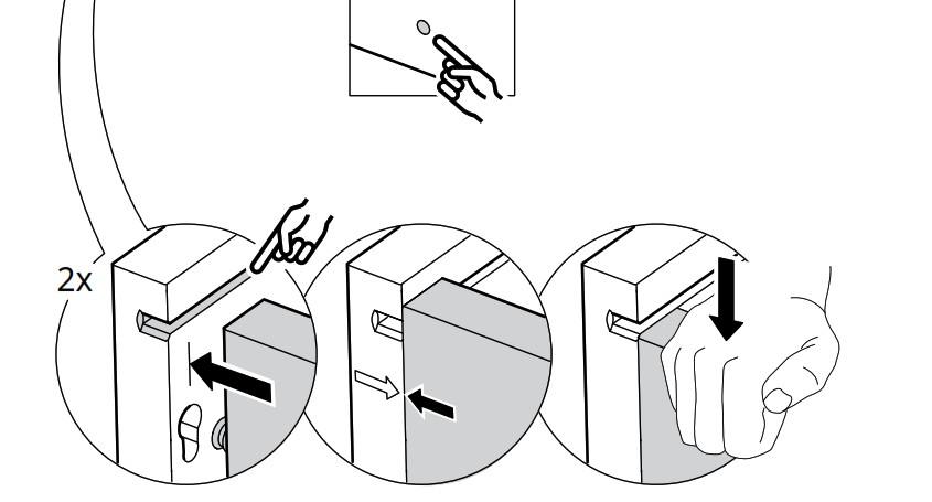 IKEA AA 2279317 2 Idanaes High Cabinet with Glass Doors and 1 Drawer - Product Overview 17